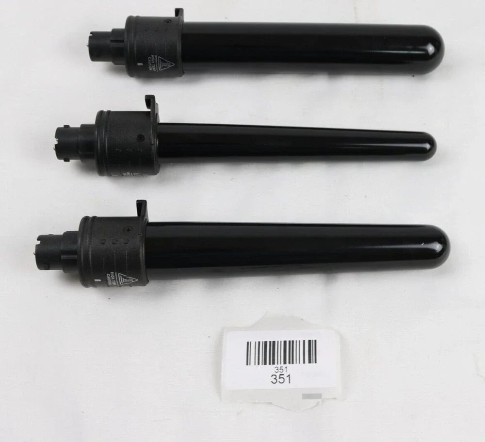 3-Pack Curling Iron Wand Replacement Parts, Black -OPEN
